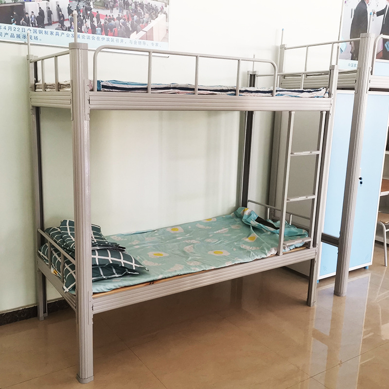 长沙先导家具双层铁床上下铺铁床宿舍床高架床上下床学生公寓床
