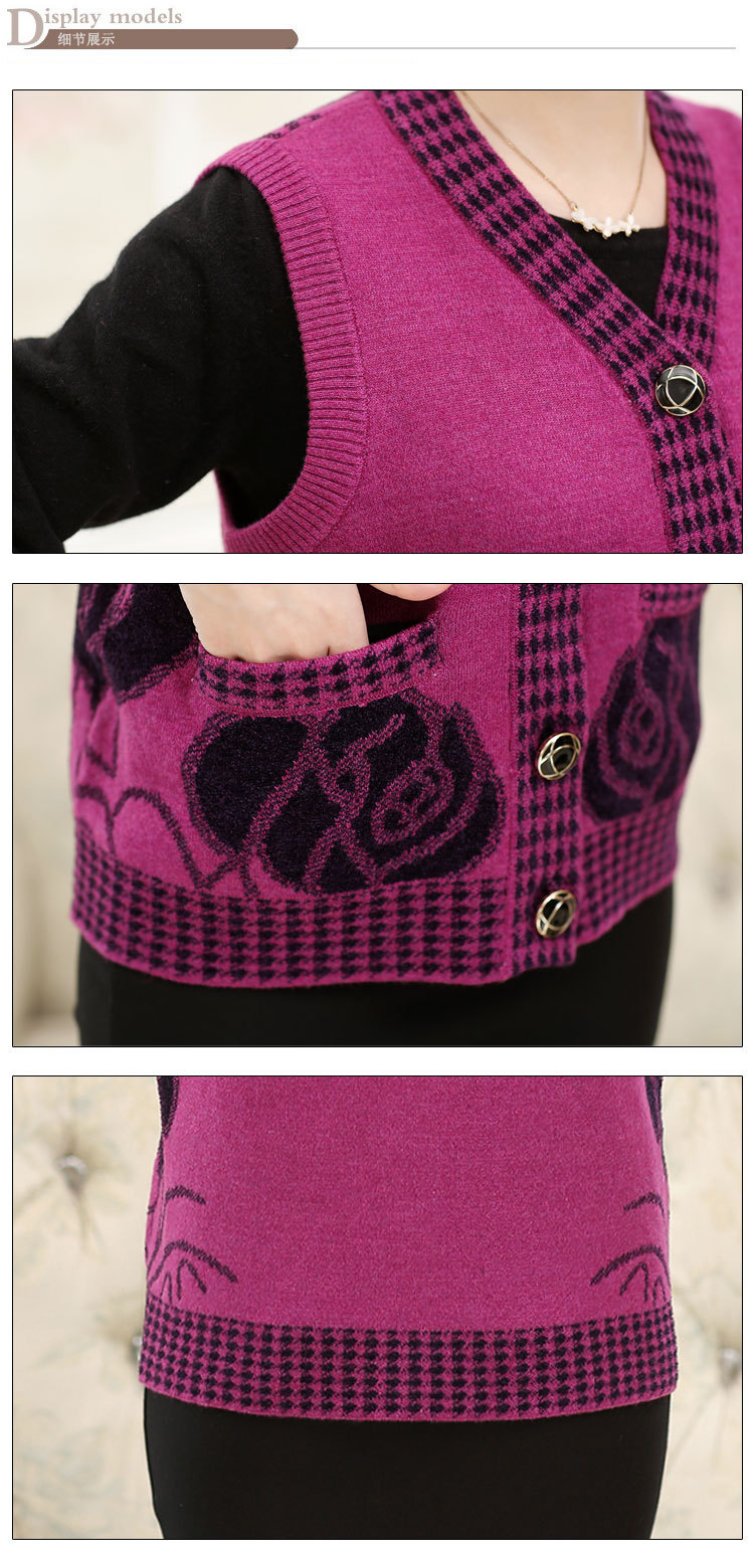 Gilet femme en Laine - Ref 3317338 Image 19