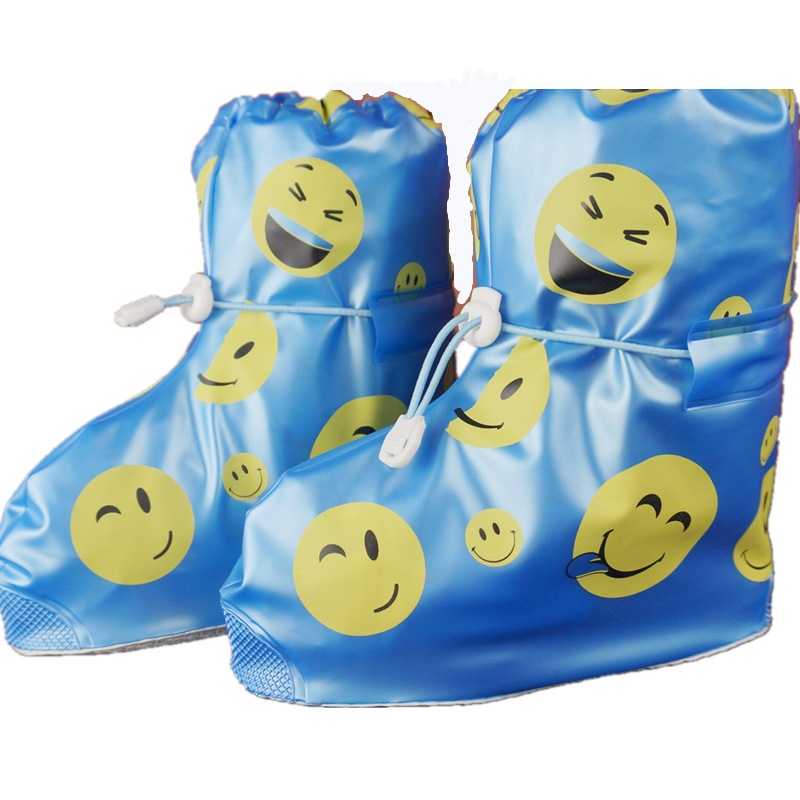 儿童雨鞋套学生防雨鞋套幼儿园男女防滑防沙加厚小孩雨鞋防水鞋套|ru