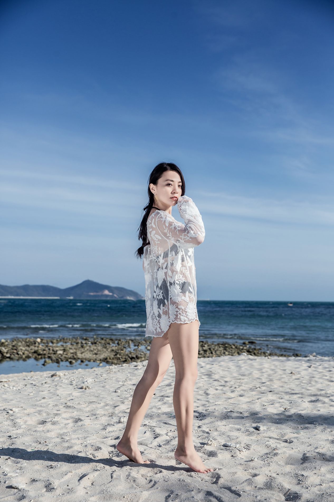 Chemisier en dentelle en coton - Ref 3441995 Image 14