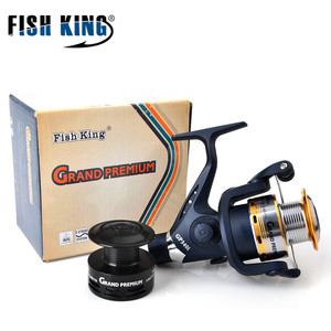 FISH KING全金属头渔轮海竿鱼线轮纺车轮海竿轮矶竿轮阀杆轮渔具