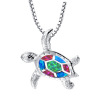 European and American hot -selling turtle pendant painting oil turtle eupan turtle pendant temperament Australian treasure female crane