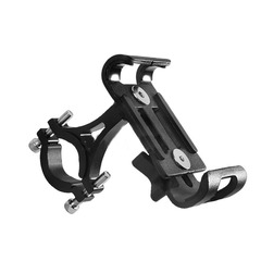 Cross-border bicycle aluminum fixed stand mobile phone holder cycling bike electric scooter rotating phone stand