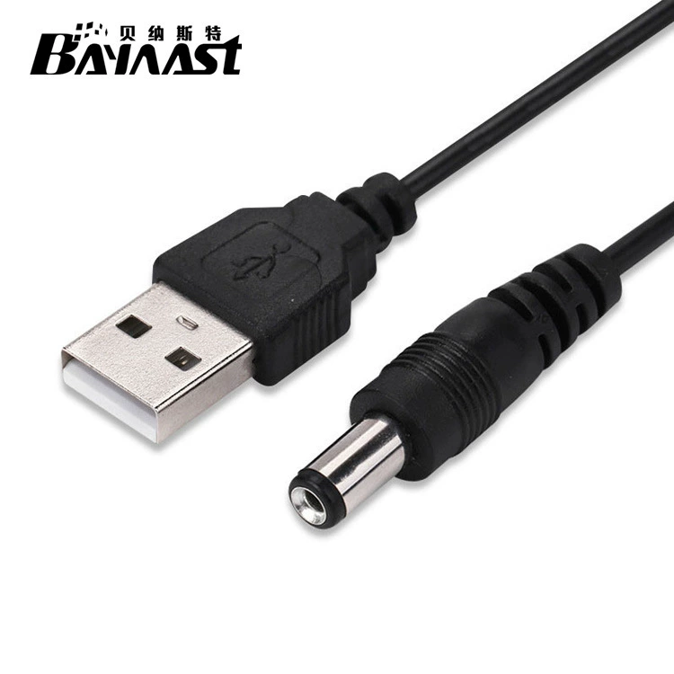 USB к DC5.5 * 2,1 мм зарядная линия питания круглое отверстие 5V линия маршрутизатор USB линия