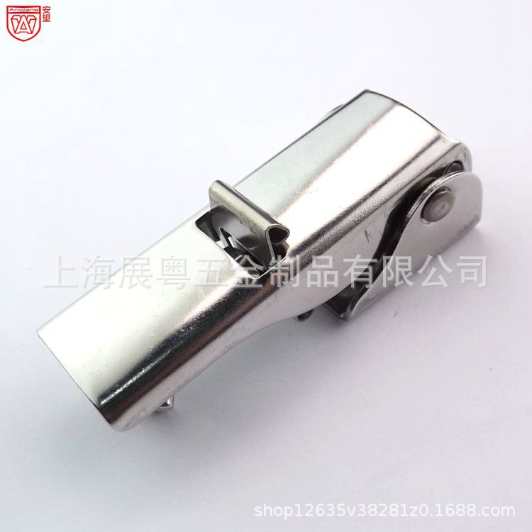 AW abrazadera de acero inoxidable sujetador ajustable sujetador de bloqueo sujetador de bloqueo accesorio sujetador de caja tipo perno de puerta abrazadera rápida