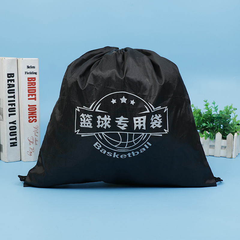 210d涤纶束口袋批发 防水抽绳双肩背包袋 马拉松赛事收纳包