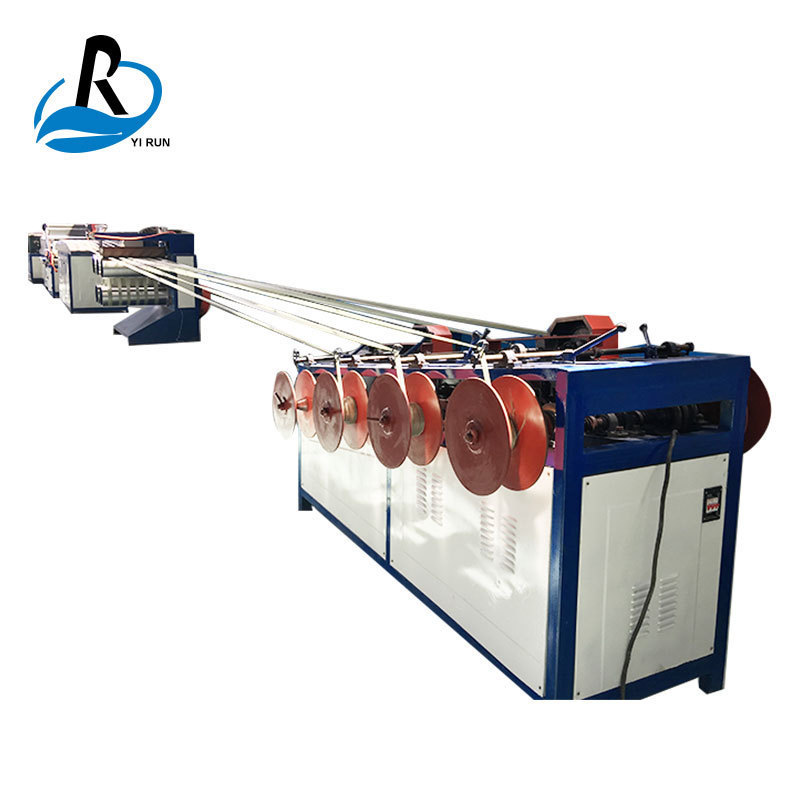 莱州一润机械供应网状撕裂膜秸秆捆草绳捆扎绳电缆填充扁丝拉丝机