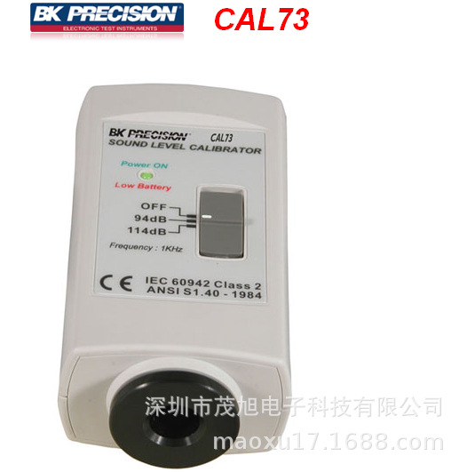 百科BK Precision CAL73 标准声学校准器 声音测量设备声级校准器