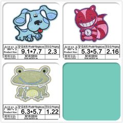 Manufacturer direct sale cartoon fabric patches for decorating clothes, can be sewn or ironed, multiple styles available