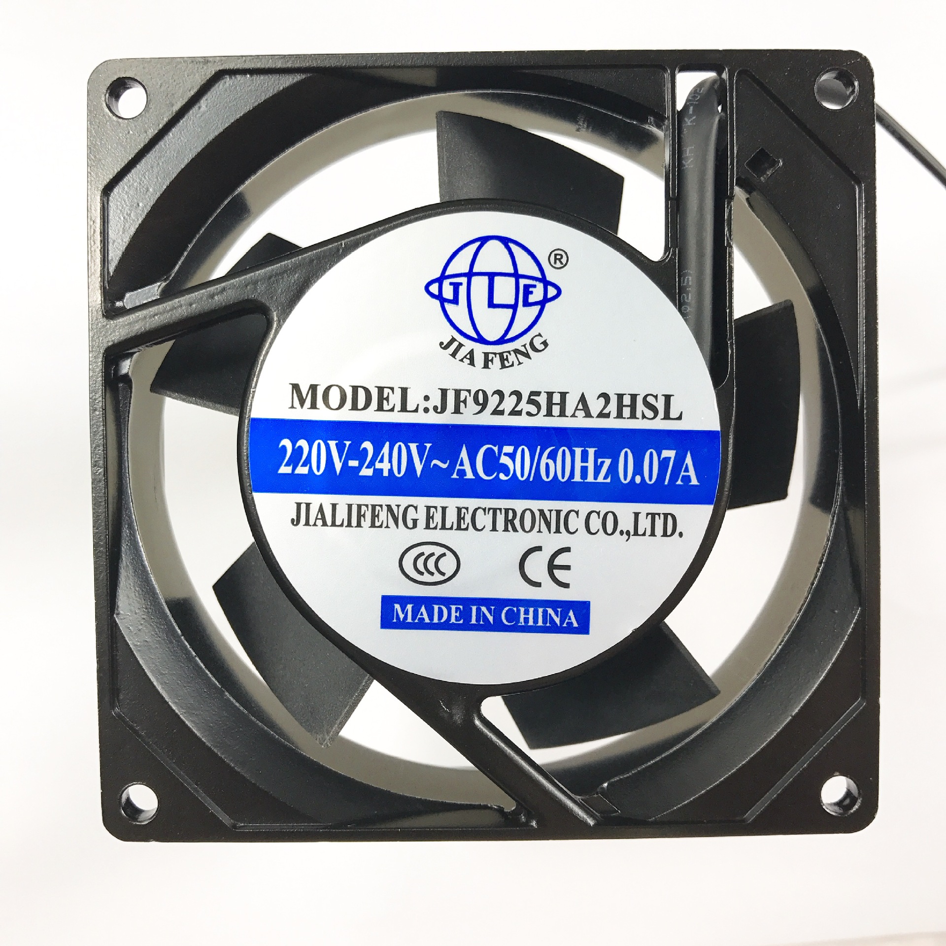 厂家批发 9225散热风扇 轴流交流风扇 110V220V380V 机箱机柜散热