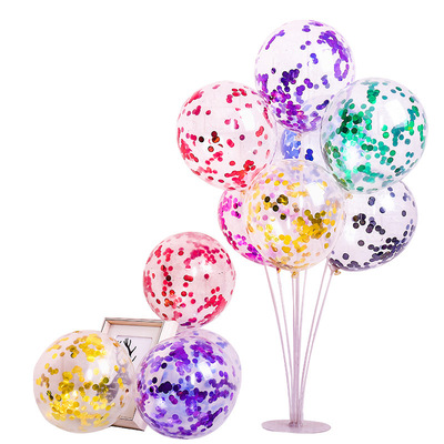 12 thickening Sequins Confetti balloon party wedding Wedding celebration Supplies decorate gift