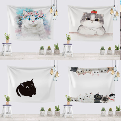 Plans to customize ins Valance Tapestries photograph Background cloth bedroom a living room Upholstery