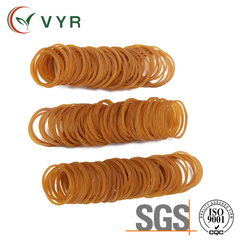 Vietnam VYR25 Natural color circular Elastic Rubber ring environmental protection Rubber Band Leather tendon wholesale