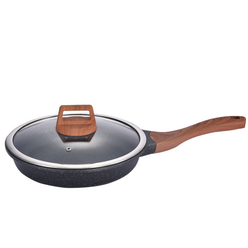 Korean medical stone non-stick pan steak frying pan uncoated pancake induction cooker omelette pan gift pot