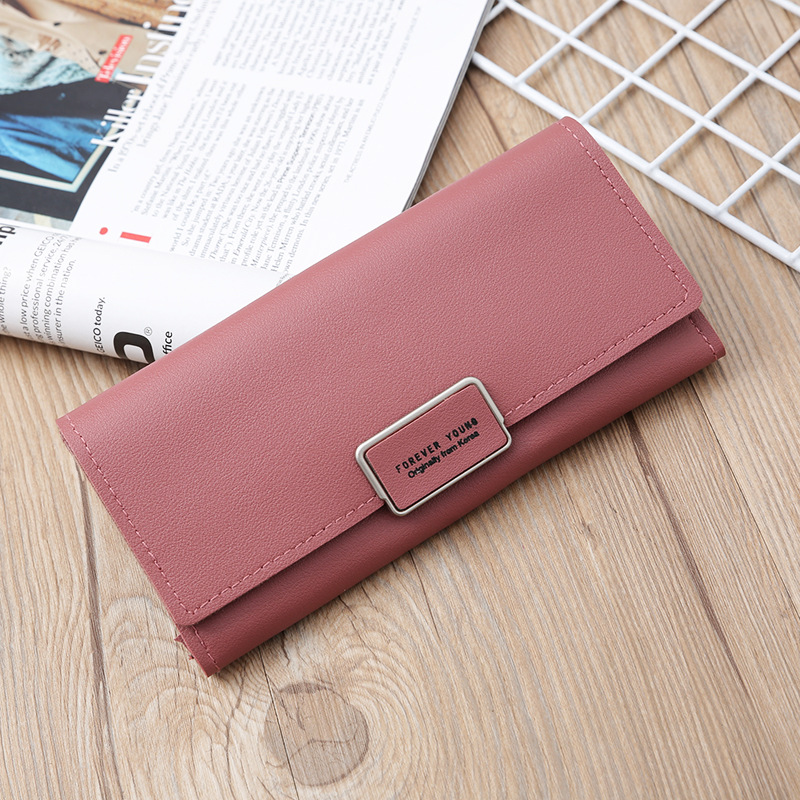 Korean Multi-card Metal Buckle Clutch Wholesale display picture 13