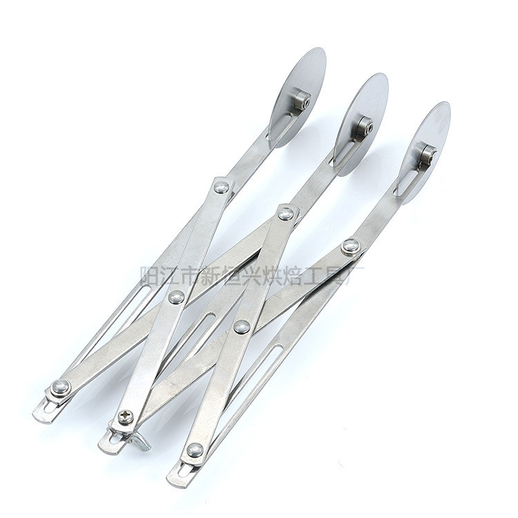 厂家介饼器不锈钢3轮分割刀披萨多轮刀厨房烘焙pizza刀工具批发