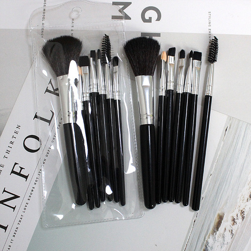 7 makeup brush set, blush brush, eye shadow brush, lip brush, portable eyelash brush, eyebrow brush set, factory direct sales