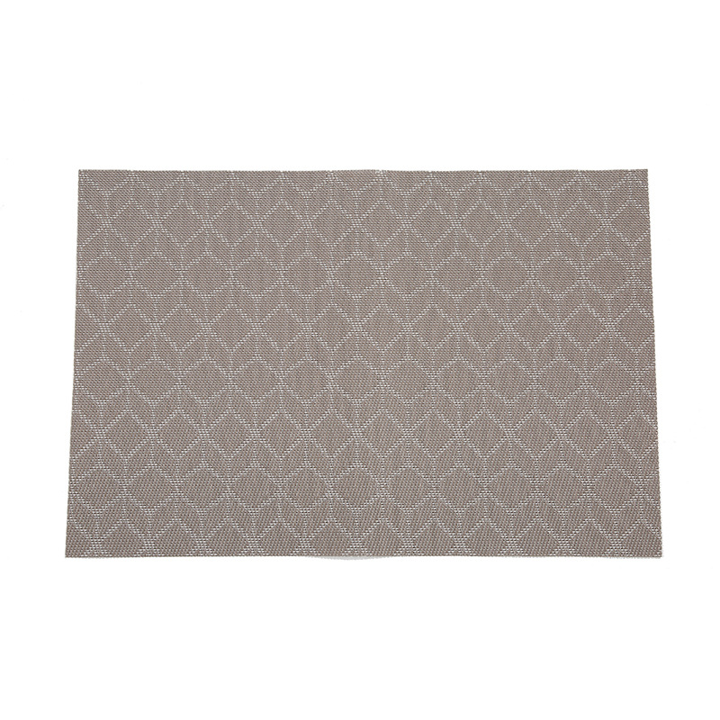 厂家直销特斯林西餐垫 酒店防滑隔热餐桌垫欧式方形PVC西餐垫批发详情图4