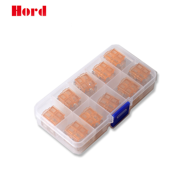 厂家直销盒装免剥皮免剥线免破线T型T4-104电线连接器接线端子