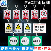 PVC警示牌標識牌電力標牌安全標示牌配電房禁止合閘線路有人工作