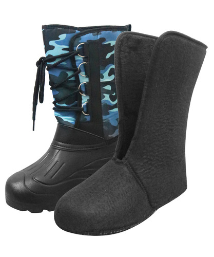 Snow boots for men in winter, warm and waterproof cotton shoes, non-slip fishing shoes, winter fishing boots, sea fishing boots, ice fishing shoes, rock fishing shoes and boots