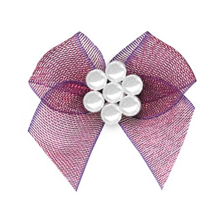 Yao Ming cinta de poliéster arco acabado accesorios textiles en stock al por mayor 2,6 cm ancho hecho a mano arco cinta image 13