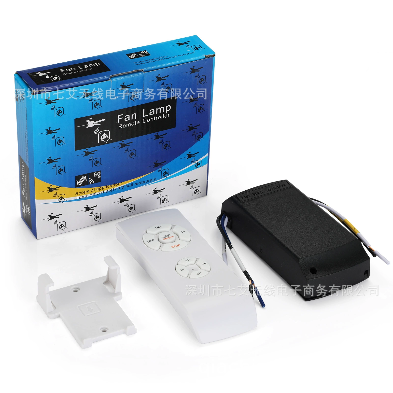 Универсальный контроллер вентилятора потолочного светильника, контроль скорости, беспроводной пульт дистанционного управления, панель управления, полное напряжение, 110 В, трансграничный