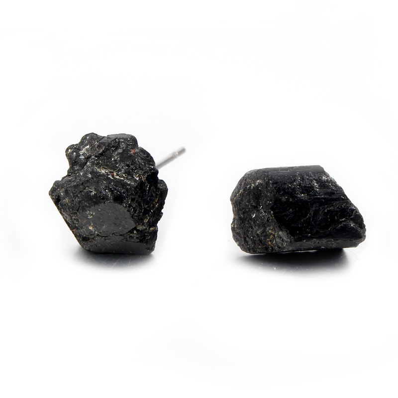 Personalidad Creativa Irregular Piedra Natural Aretes De Piedra Natural display picture 1