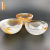Agate carved cup handmade, high-end roly-poly doll, jewelry
