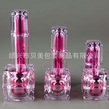 【原厂直销】亚克力水晶四方瓶 15g 30g 50g亚克力膏霜瓶乳液瓶