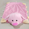 animal pillow case latex customized Cartoon Plush pillow case children Pillowcase Toy pig wholesale