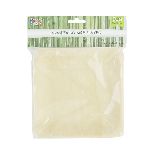 Disposable wooden plates, natural poplar, eco-friendly square plates, rectangular plates, fruit plates, sushi plates, Western desserts, wooden plates