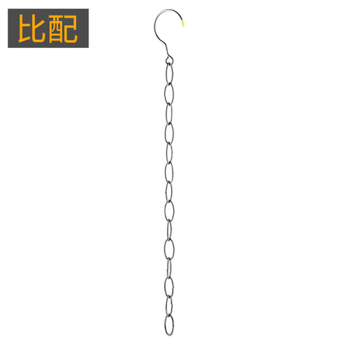 Galvanized chain clothes drying line stainless steel wardrobe storage chain multi-functional clothing store hanging clothes rack hanging clothes