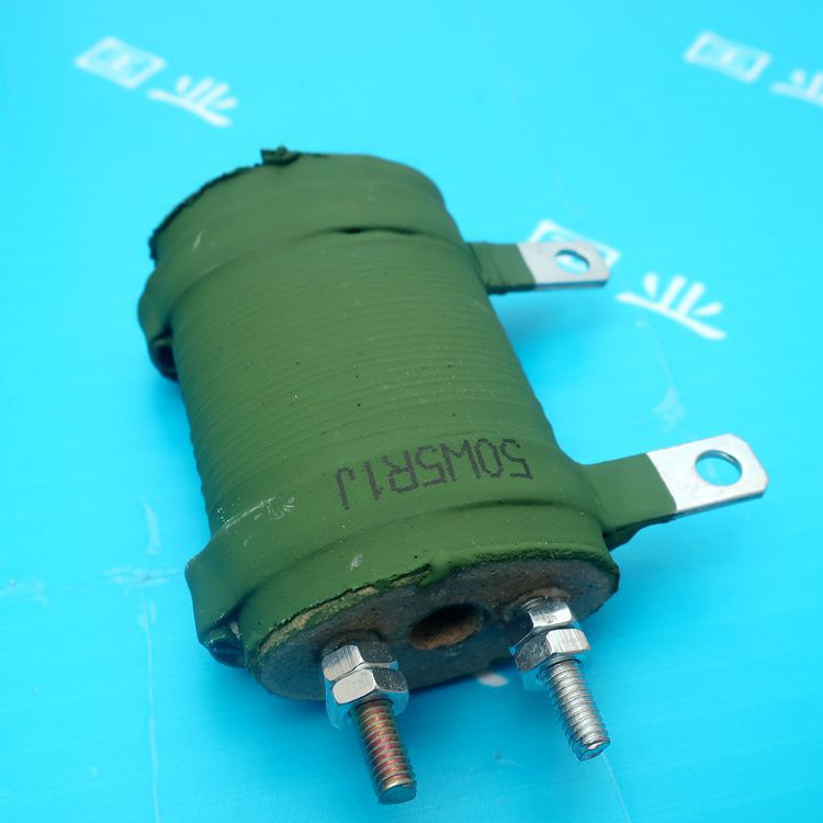 厂家直供50W无感电阻 椭圆形扁形绕线电阻 线切割机火花机用电阻