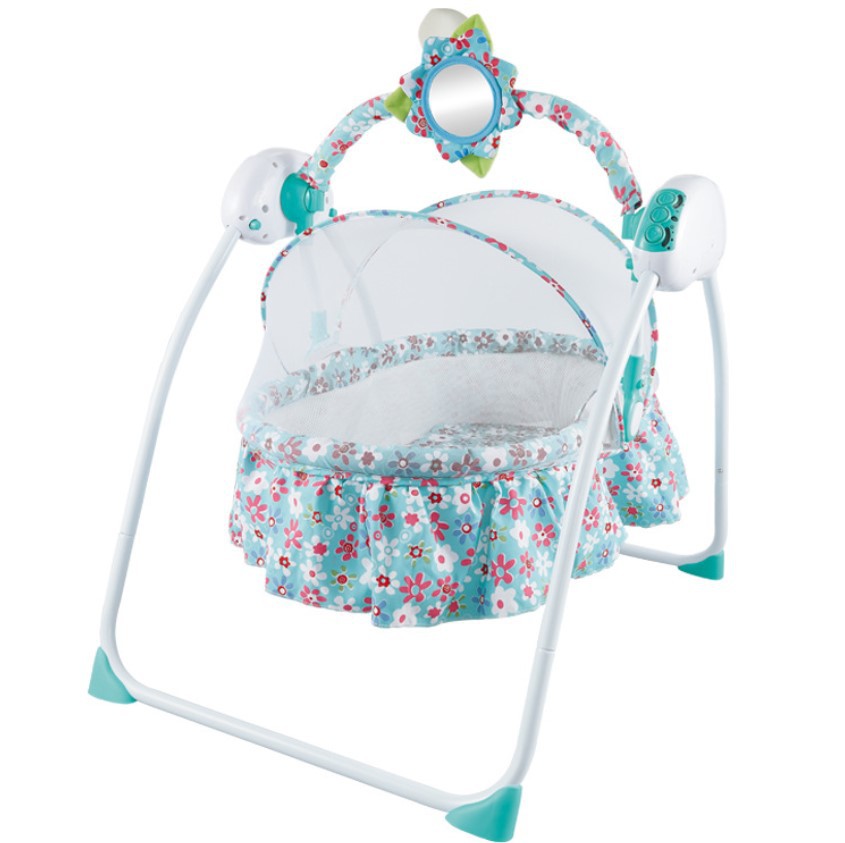 婴儿摇床电动摇椅儿童床摇篮床宝宝安抚躺椅宝宝安抚椅工厂直销 详情图7