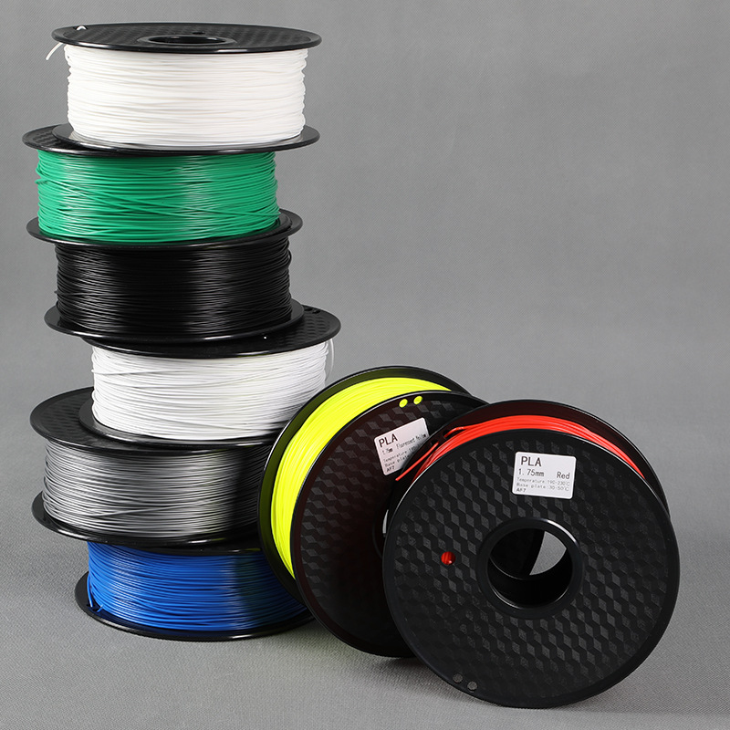 3d打印机耗材CR-PETG 直径1.751KG 透明盘带黑白盒3d打印PETG耗材