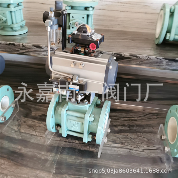 气动耐磨陶瓷球阀 Q641TC-16C   DN80 耐磨陶瓷球阀