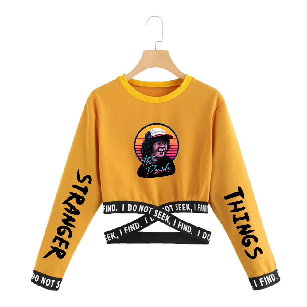 Stranger Things Crop Sweatshirt