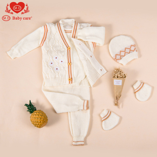 Set of Five Adorable Baby Sweater Outfits