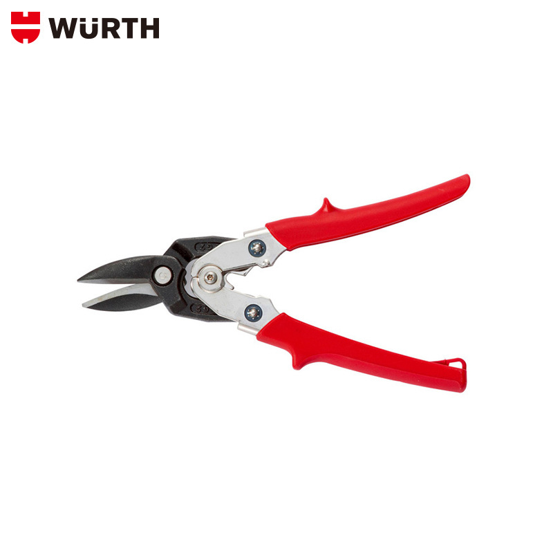 wurth/伍尔特带锁钢金剪  左侧剪切钣金剪  重型铁皮剪