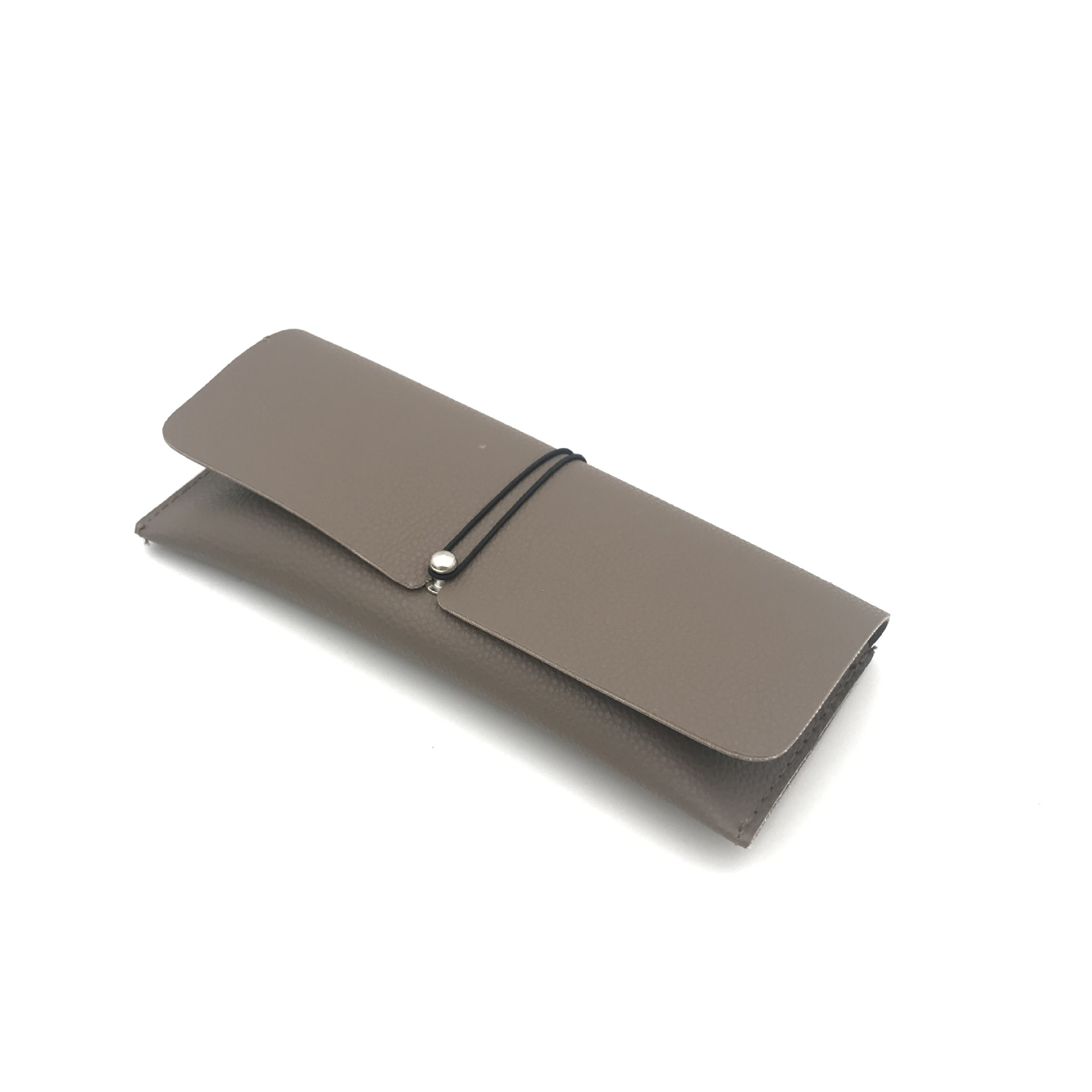 Caja de gafas de entrega de una pieza al por mayor de fábrica caja de gafas de patrón de Litchi