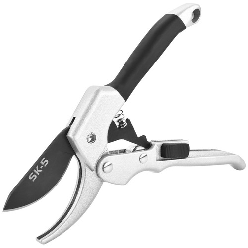 Pruning shears, fruit tree shears, floral shears, gardening shears, floral trimming shears, branch shears, and rough branch cutters