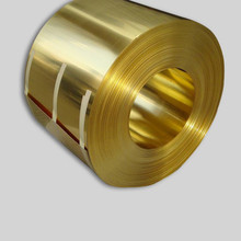 超薄黄铜箔 C2200进口拉伸黄铜带 C2680黄铜卷带镀锡镀镍厂家
