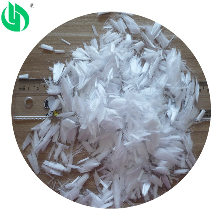 【厂家直销】分散性好 Y型束状单丝 100%纯聚丙烯短纤维PP-9毫米