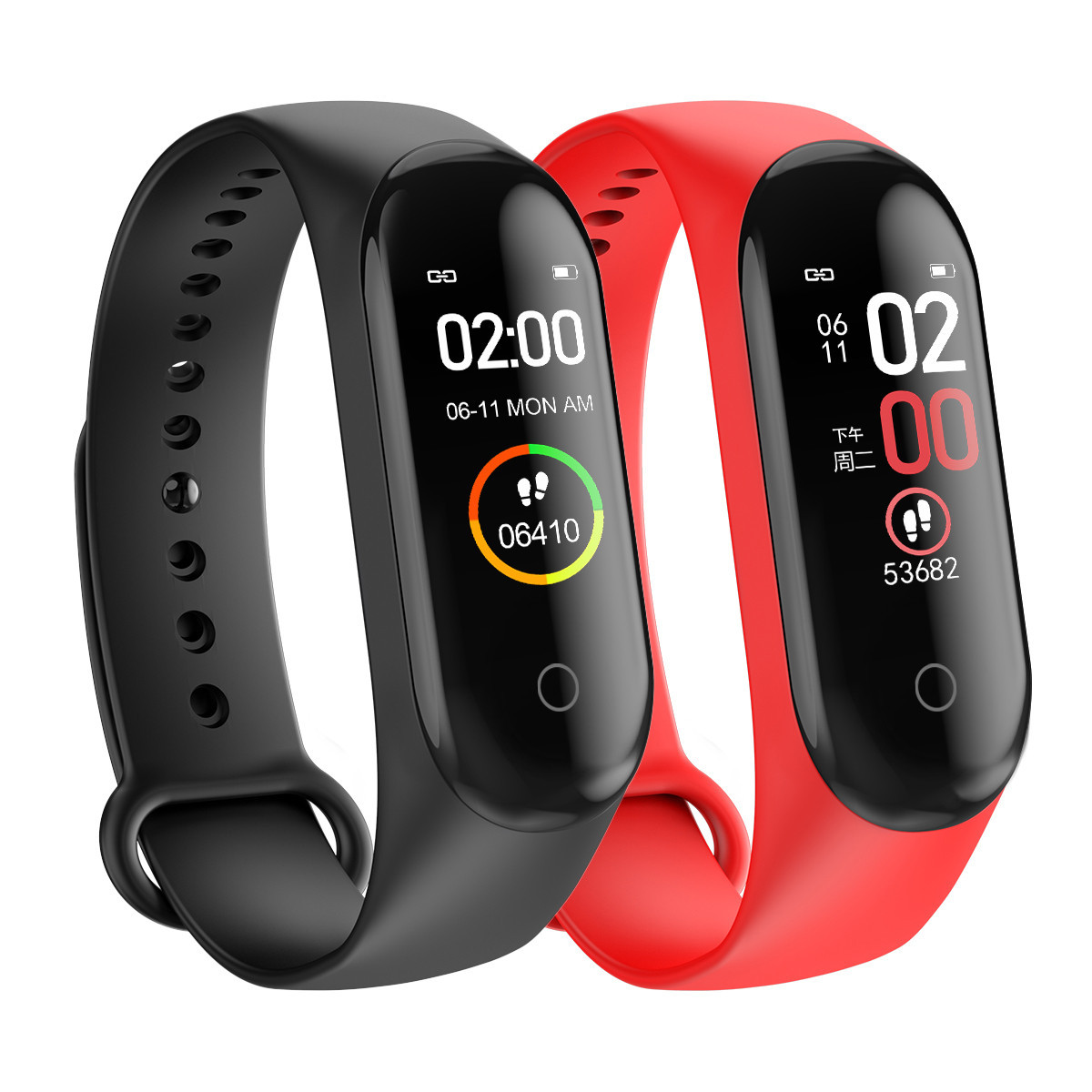 Supply English smart bracelet waterproof...