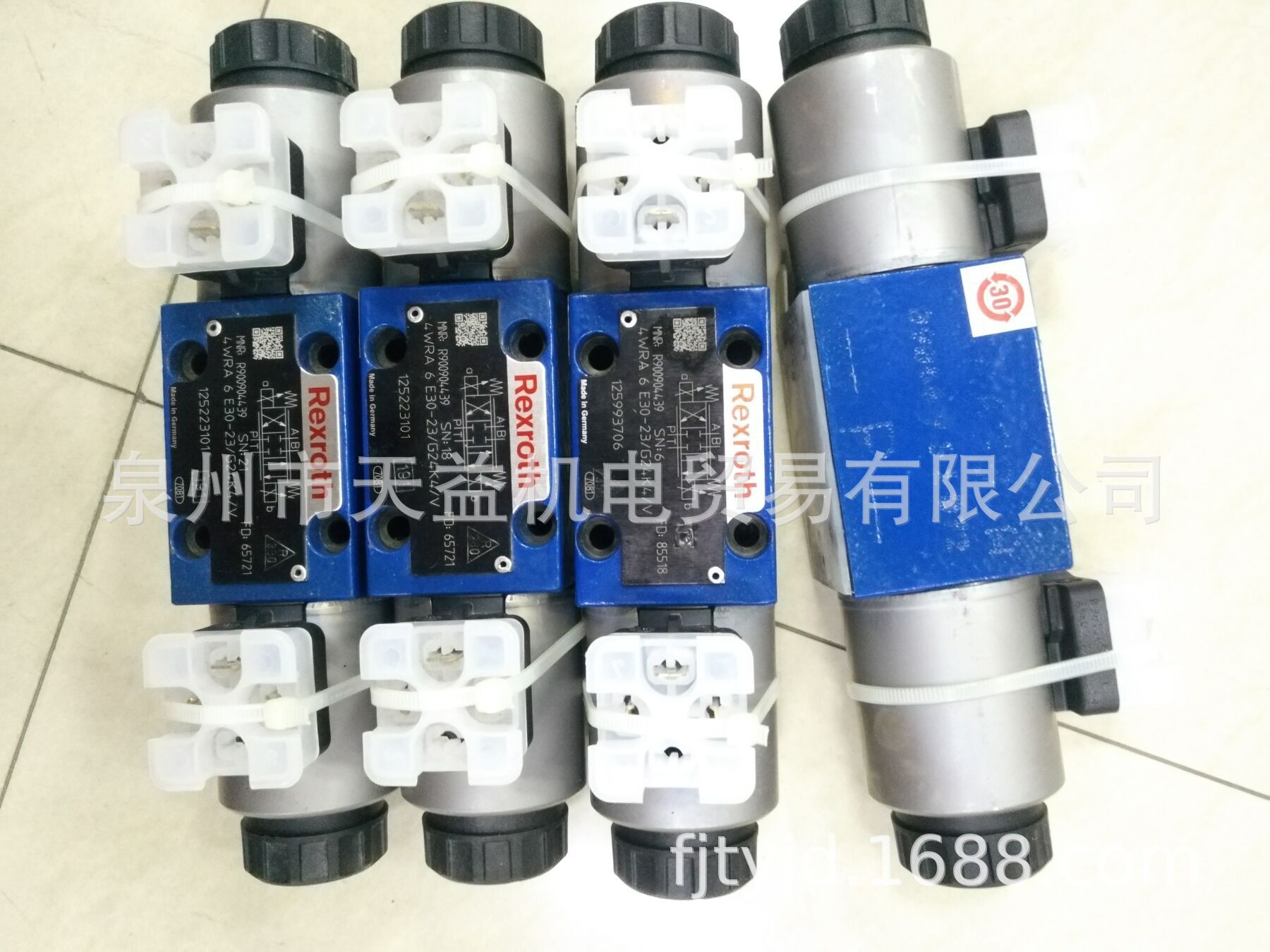 4WRA6E30-23 G24K4V    比例电磁阀天益机电供应液压气动