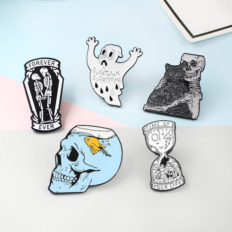 11g Weight Brooches Classification Daily Occasion Alloy Material Animal Pattern Unisex Gender Enamel Design Fashion Style Fashion Pin Animal Alloy Enamel Unisex Brooches 8