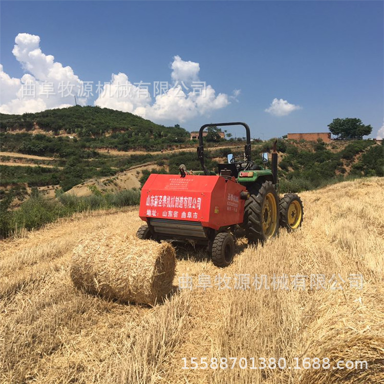 粉碎后玉米秸秆捡拾打捆机厂家 秸秆打包机厂家 稻草捡拾打捆机