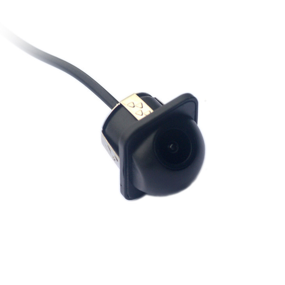 Hd Car Camera Universal Small Straw Hat Opening 20mm with Ruler Colorful Night Vision Reversing Camera