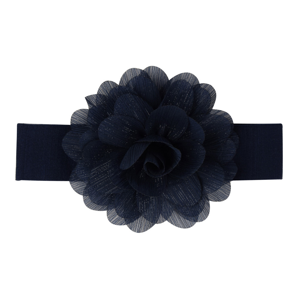 New Fashion Chiffon Flower Lace Headband display picture 4